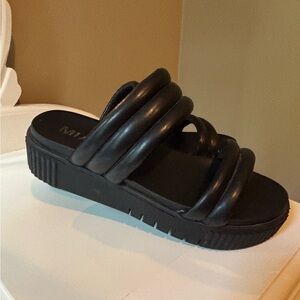 Mia Black Women's Sandals